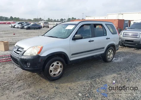 2005 Honda Cr-V Lx из США, поврежденный, VIN SHSRD68565U307818